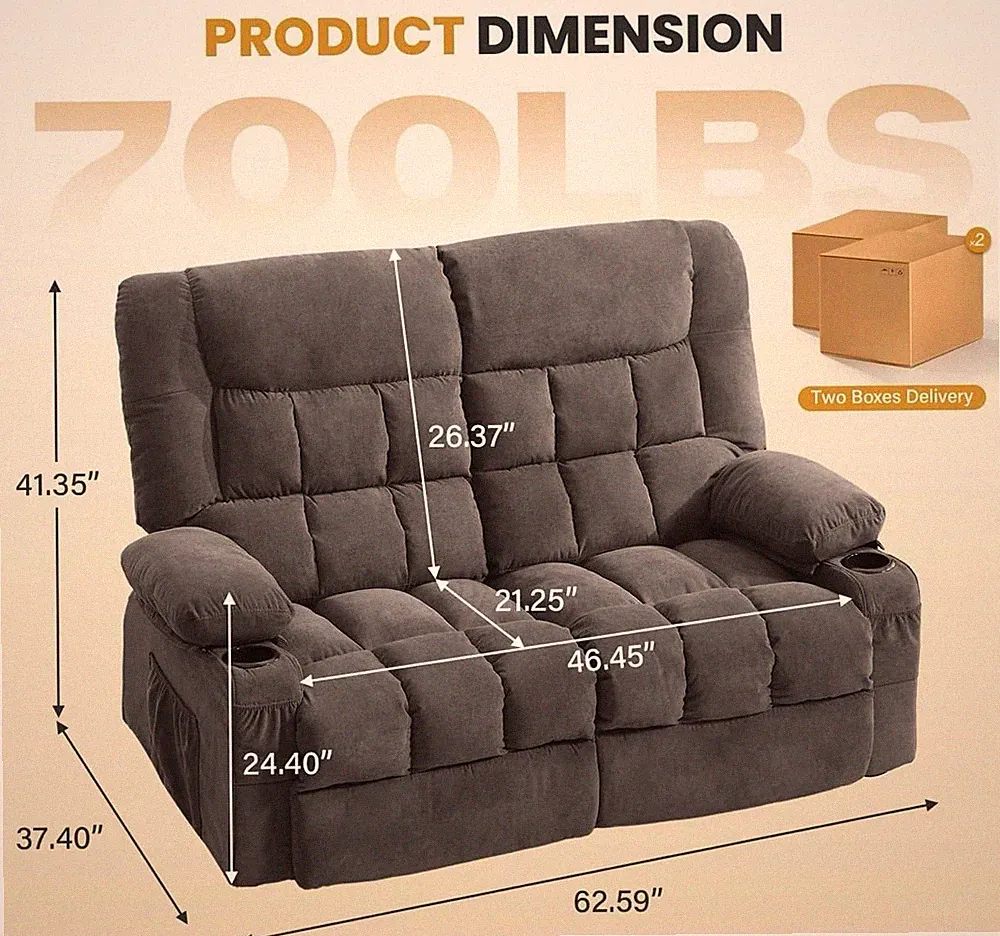 225 lb Loveseat